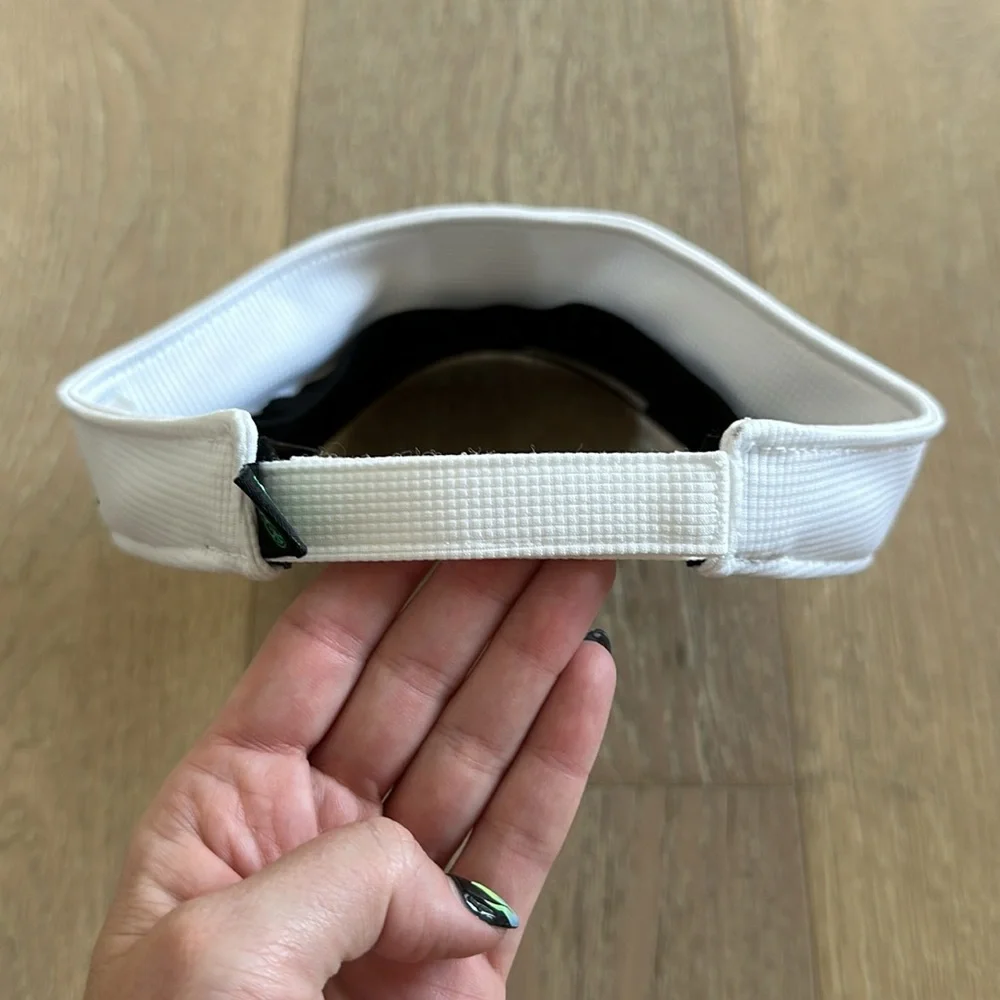 Austin FC New Era White Game Day Adjustable Visor